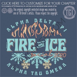 Alpha Delta Pi - ECAU Fire & Ice Social - TGI Greek