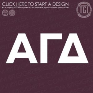 Alpha Gamma Delta-WC Intramural Jersey