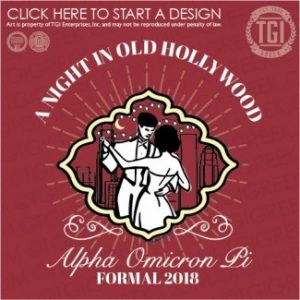Alpha Omicron Pi-TSU Hollywood Formal