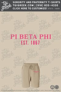 Pi Beta Phi – OU Spring PR Shorts