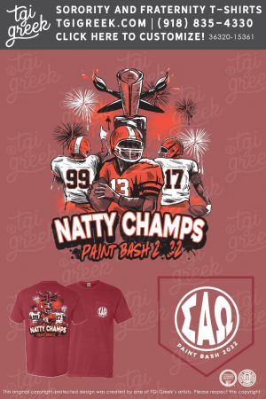 Sigma Alpha Omega – UGA Natty Champs Paint Bash