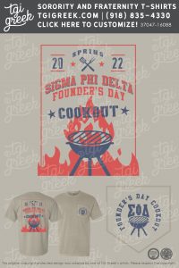 Sigma Phi Delta – WVU Founder’s Day Cookout
