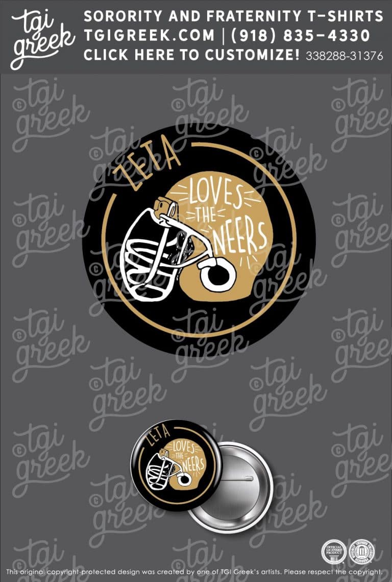 Zeta Tau Alpha - ASU Gameday Button - TGI Greek