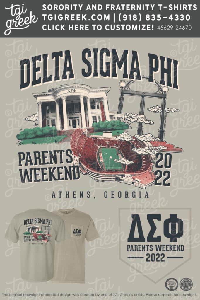 Delta Sigma Phi UGA Parents Weekend TGI Greek