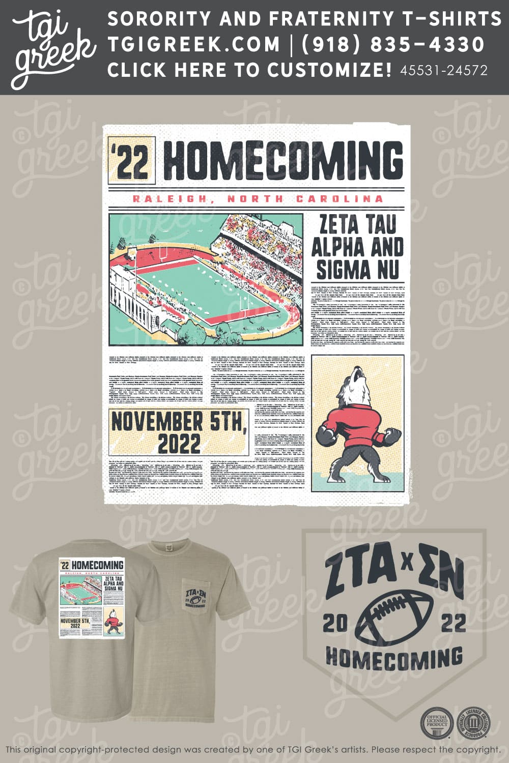 Zeta Tau Alpha NCSU TGI Greek