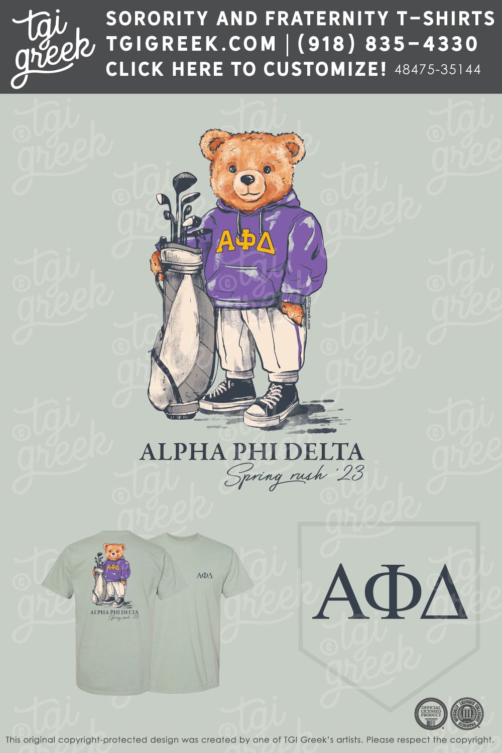 Alpha Phi Delta JJC Spring 2023 Rush TGI Greek