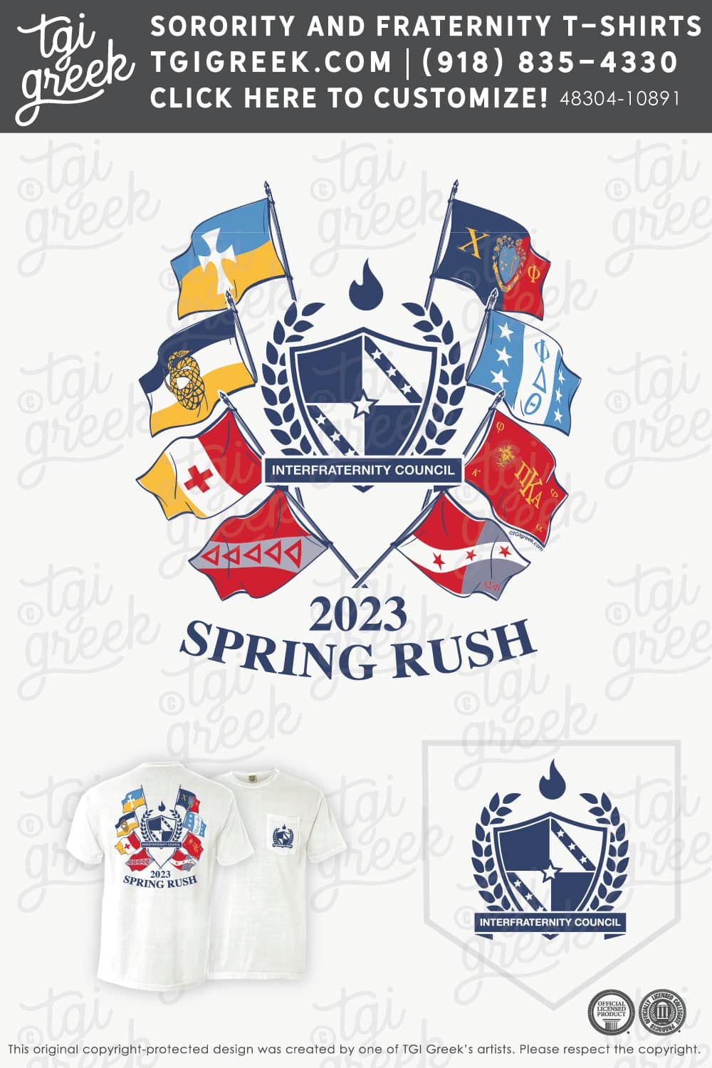 Interfraternity Council UWGA Spring Rush TGI Greek