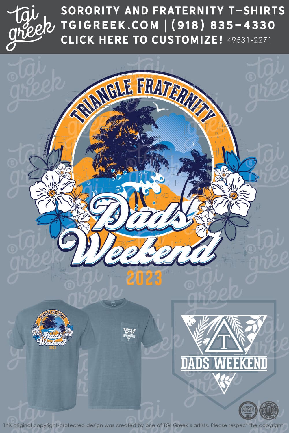 Triangle KU Dads Weekend TGI Greek