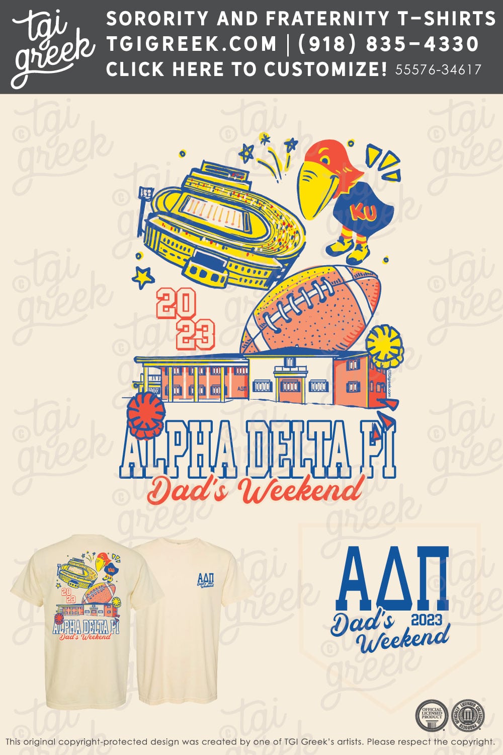 Alpha Delta Pi KU Dads Weekend TGI Greek