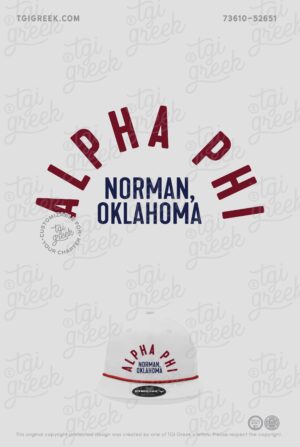 Alpha Phi - OU Hat