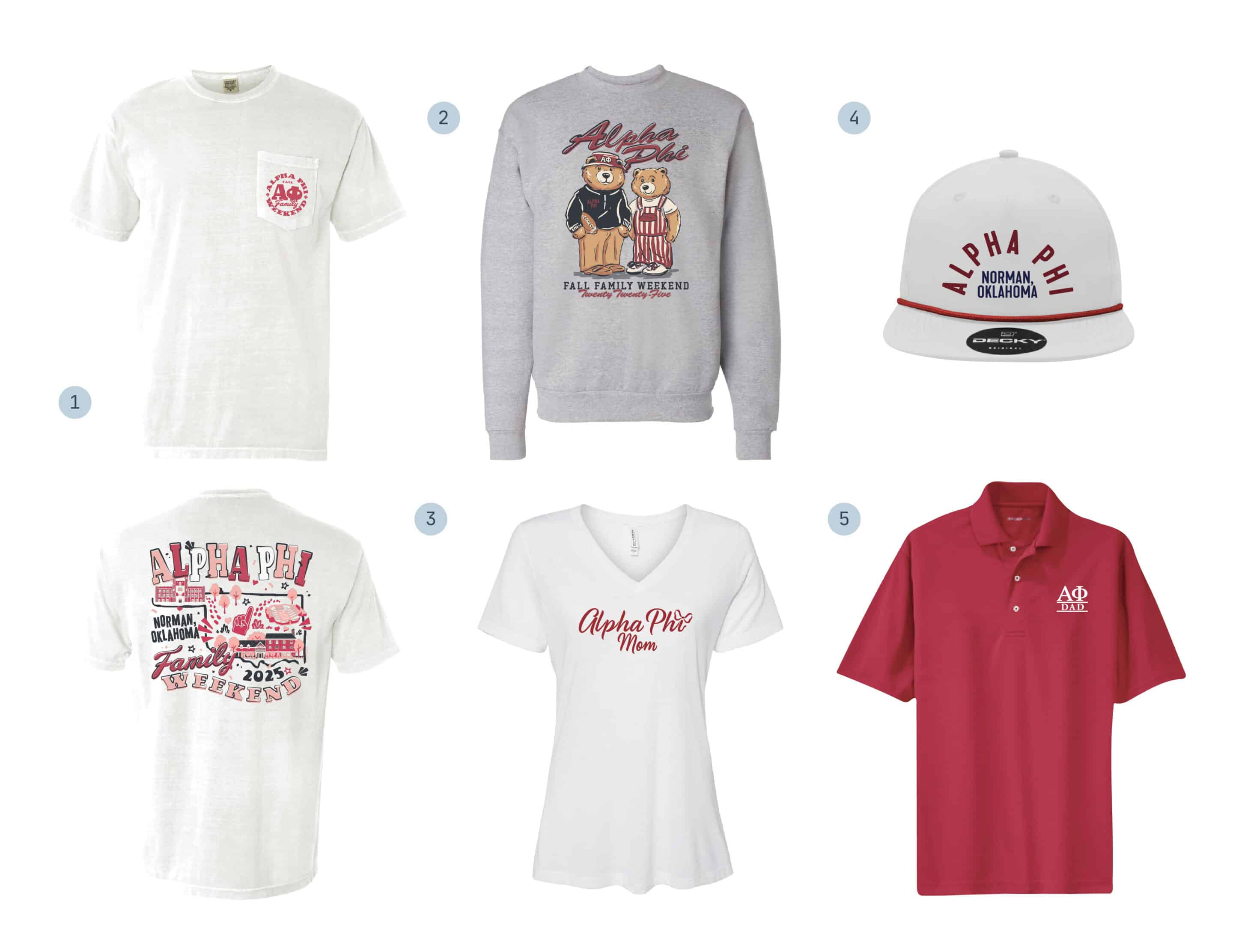 Family Weekend Greek Merch | TGI Greek