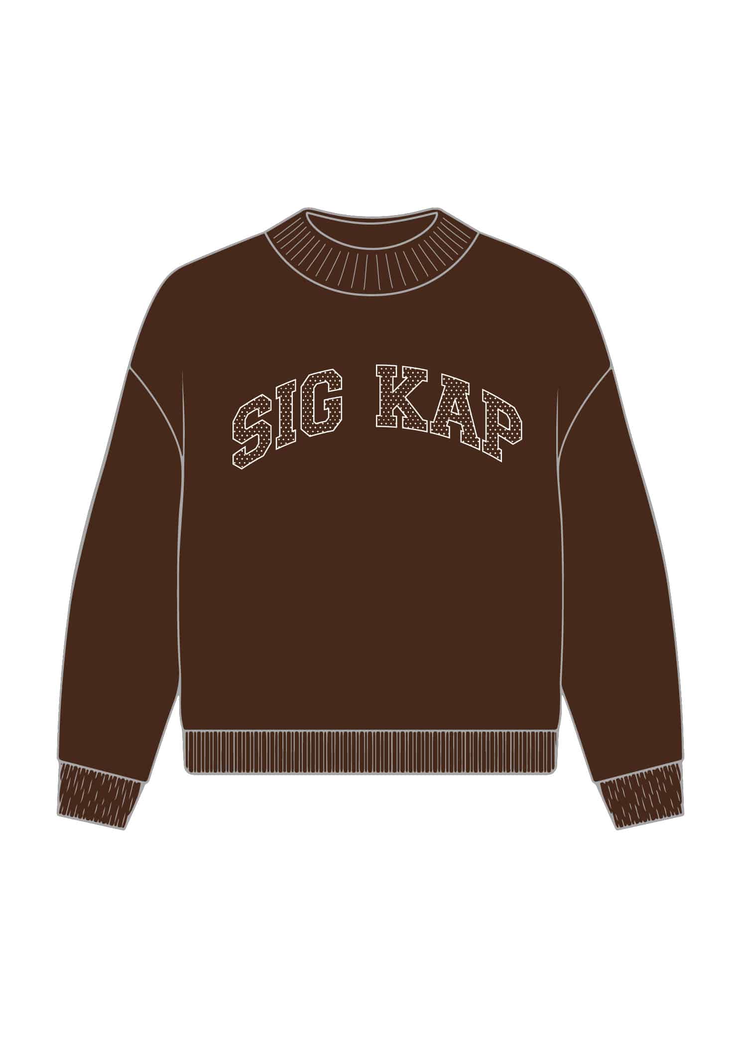 ド*西様 crest clothing ポーカーズ　11747391 goffa BrownMockNeck_ProductImages_SK