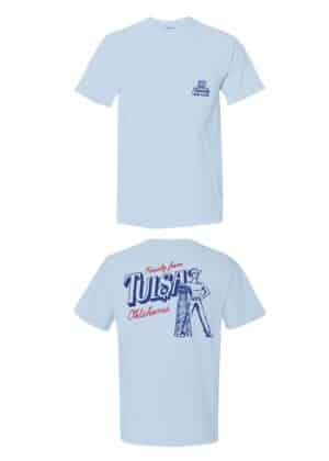 Howdy From Tulsa Sleeve Tee