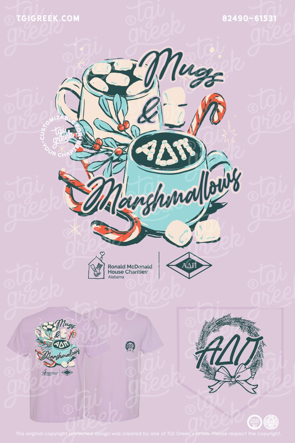 Alpha Delta Pi - UNA Christmas Philanthropy - TGI Greek