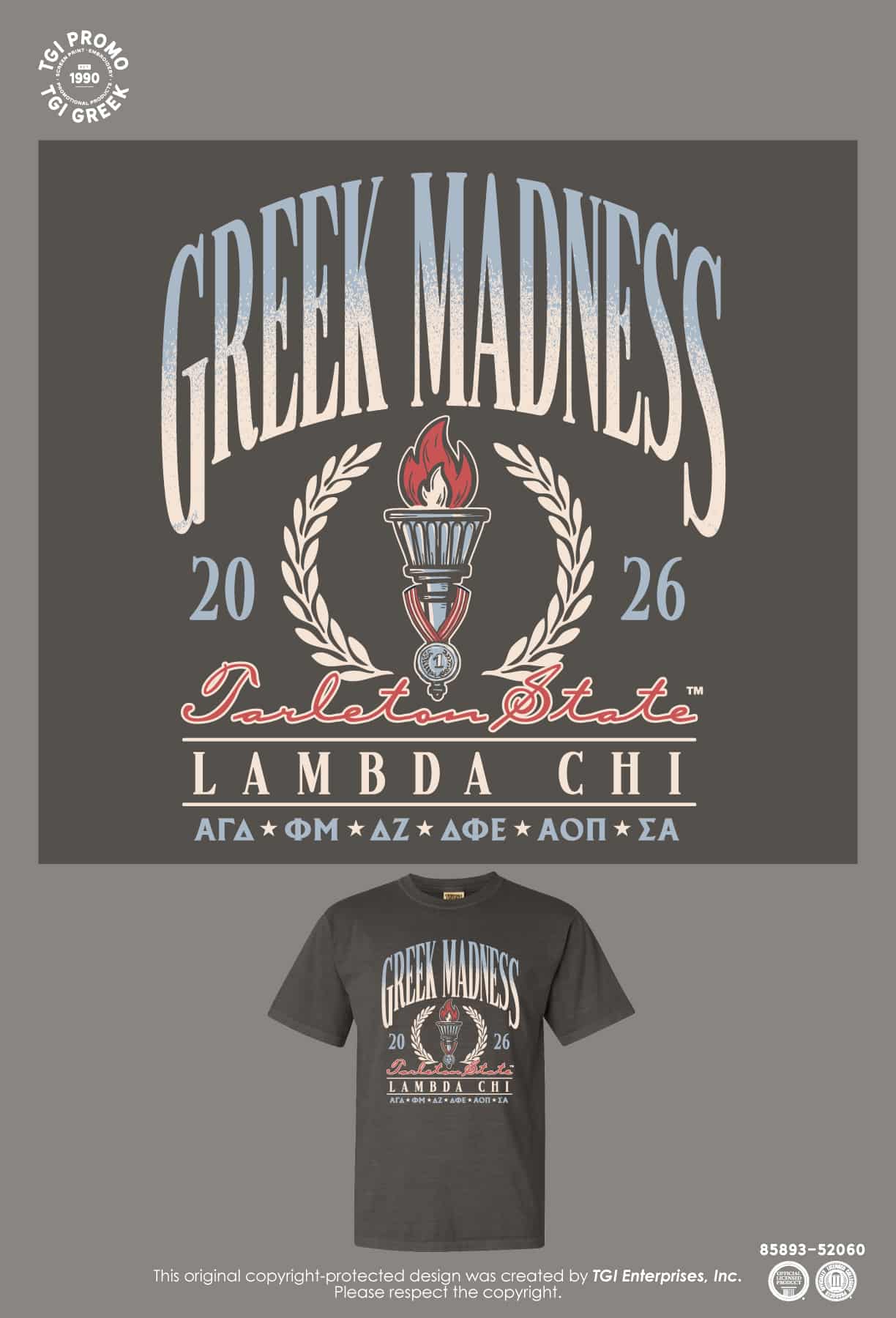 Lambda Chi Alpha - TSU Spring Philanthropy - TGI Greek