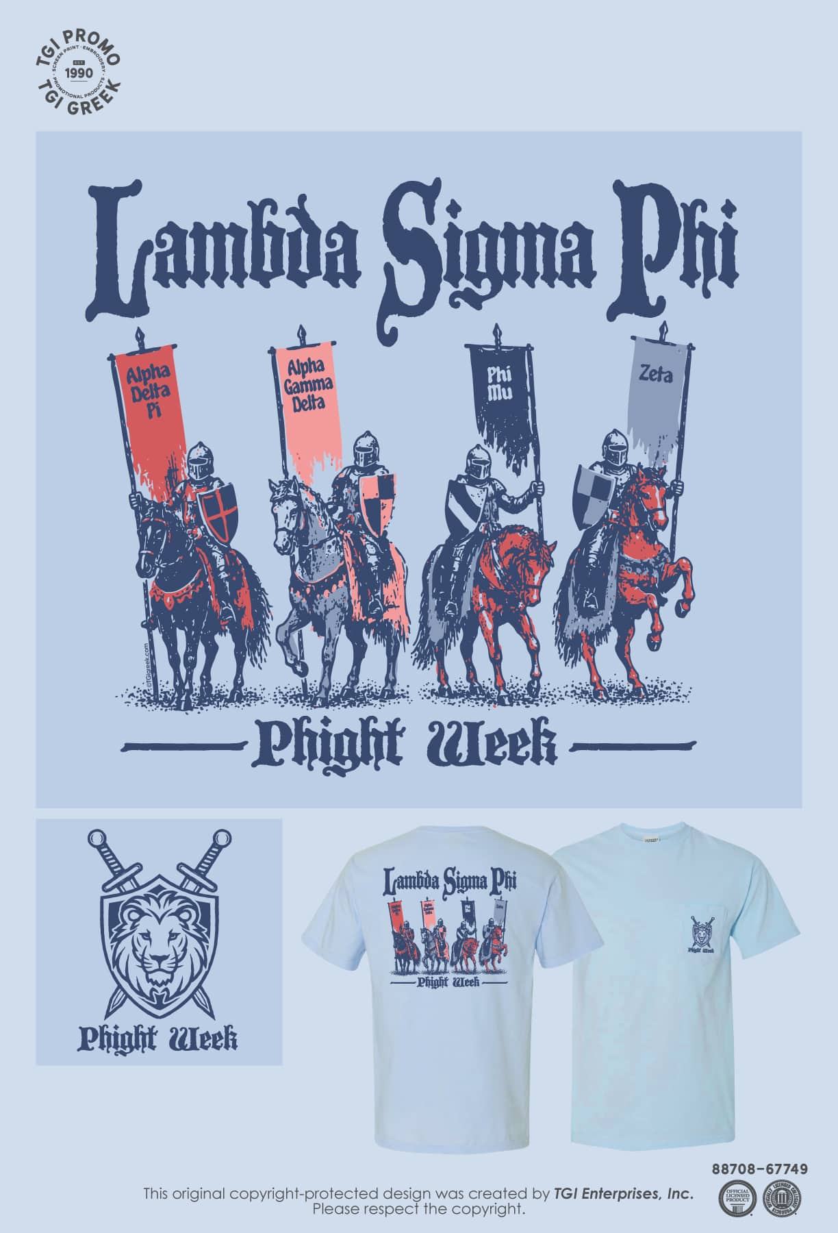 Lambda Sigma Phi - UNA Spring Philanthropy - TGI Greek