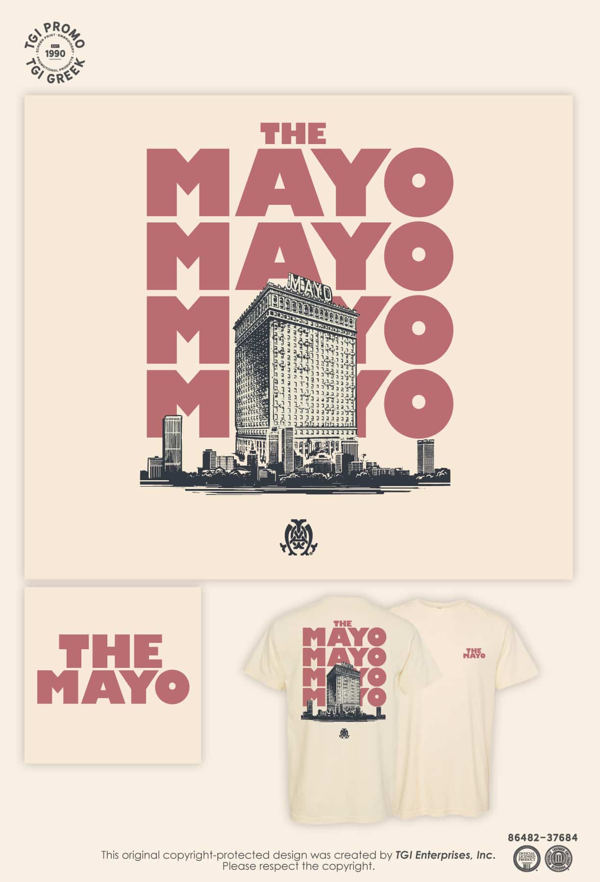 The Mayo Hotel - Mayo Mayo Mayo Tees - TGI Greek