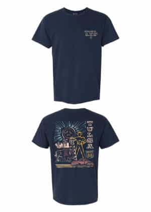 TUL Drillers Route 66 Short Sleeve Tee